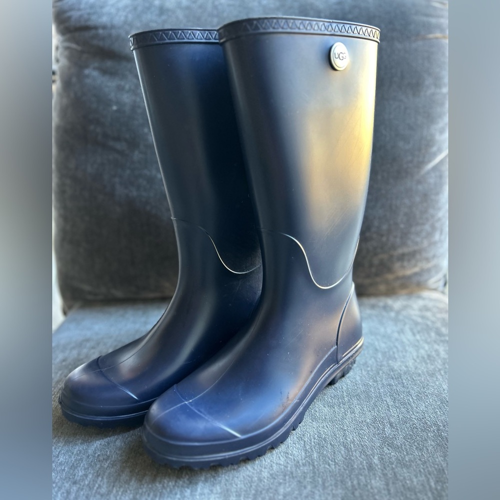 Navy Tall Ugg Shelby Rain Boot